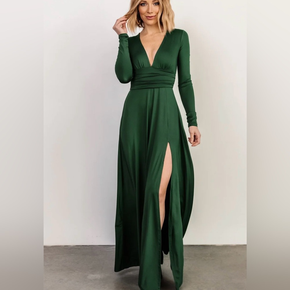 Baltic Born Green Wedding Guest Dress